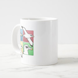 Four Color Albatross Jumbo Mug