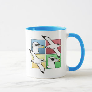 Four Color Albatross Mug