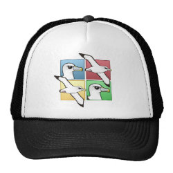 Four Color Albatross Trucker Hat