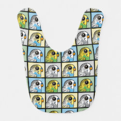 Four Color Budiges Baby Bib