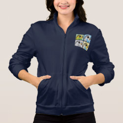 Four Color Budiges Women's American Apparel California Fleece Zip Jogger