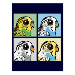 Four Color Budiges Postcard