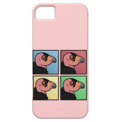 Four Color California Condor Case-Mate Vibe iPhone 5 Case