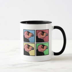 Four Color California Condor Combo Mug