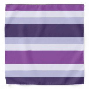 Four Color Combo - Blue Violet Purple Lavender Bandana