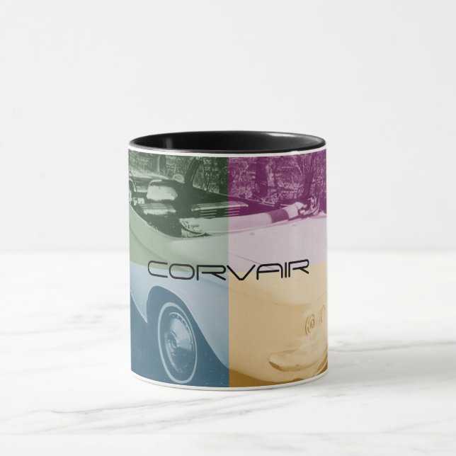 Four Color Corvair 1965 - 1970 Mug (Center)