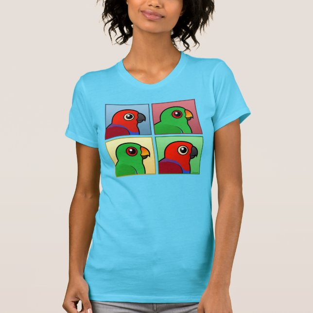 Four Color Eclectus T-Shirt (Front)
