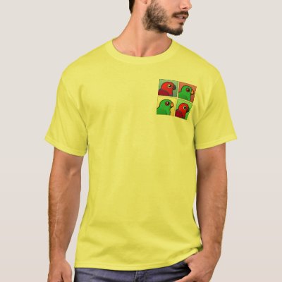 Four Color Eclectus T-Shirt