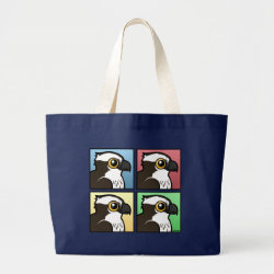Four Color Osprey Jumbo Tote Bag