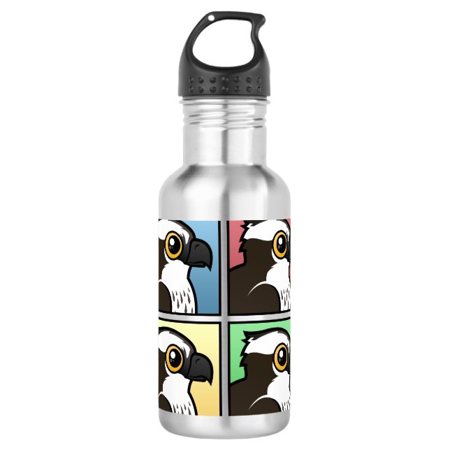 Four Color Osprey Water Bottle (Front)