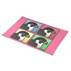 Four Color Peregrine Falcon Placemat 20