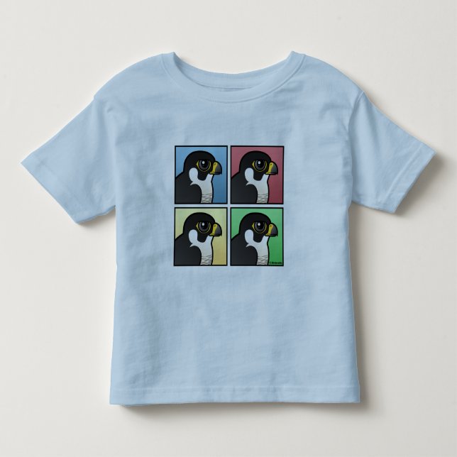Four Color Peregrine Toddler T-shirt (Front)