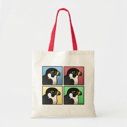Four Color Peregrine Falcon Budget Tote