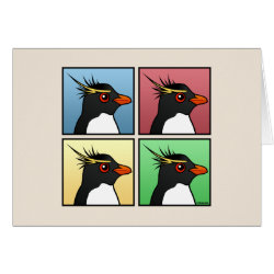 Four Color Rockhopper Greeting Card