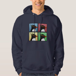 Four Color Rockhopper Men's Basic Hooded Sweatshirt