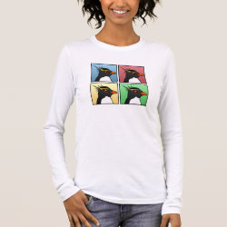 Four Color Rockhopper Women's Basic Long Sleeve T-Shirt