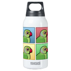 Four Color IRN / Indian Ringneck Parakeets SIGG Thermo Bottle (0.5L)