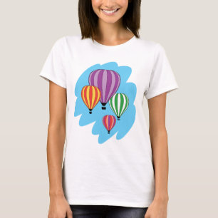 Four Colorful Hot Air Balloons T-Shirt