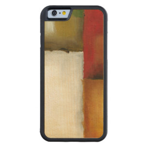 Four Colorful Rectangles by Chariklia Zarris Carved Maple iPhone 6 Bumper Case