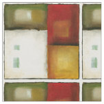 Four Colorful Rectangles by Chariklia Zarris Fabric