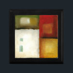 Four Colorful Rectangles by Chariklia Zarris Keepsake Box<br><div class="desc">Four colorful rectangles make up this work by Chariklia Zarris. The brightness of each gives the piece a happy feel. Bring a bit of happiness to your wall by putting this print on your wall today!</div>