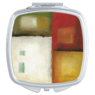 Four Colorful Rectangles by Chariklia Zarris Mirror For Makeup