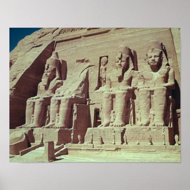 Four colossal figures of the king poster (Front)