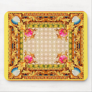 four corners Baroque Mouse Pad