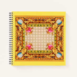 four corners Baroque Notebook