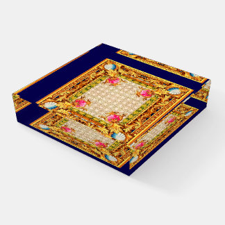 four corners baroque paperweight