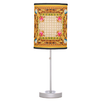 four corners Baroque Table Lamp