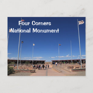 Four Corners National Monument Postcard
