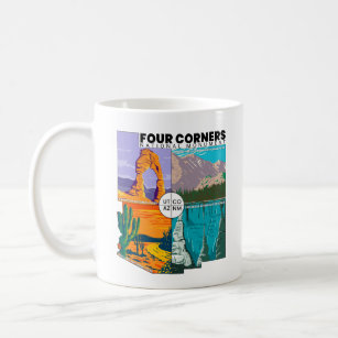 Four Corners National Monument with National Parks Coffee Mug