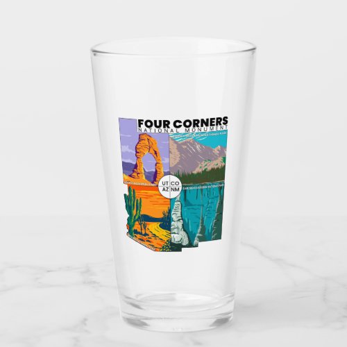 Four Corners National Monument with National Parks Glass
