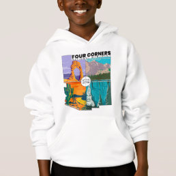 Four Corners National Monument with National Parks Hoodie