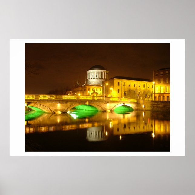 Four Courts Dublin Poster (Front)