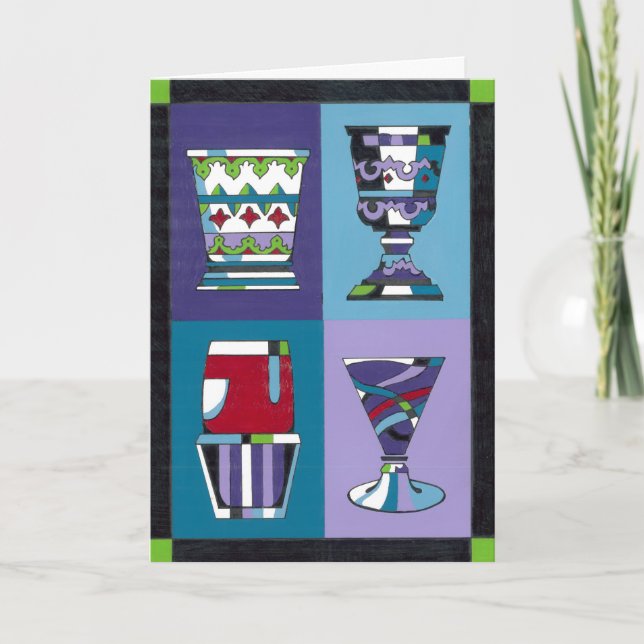 Four Cups Card (Front)