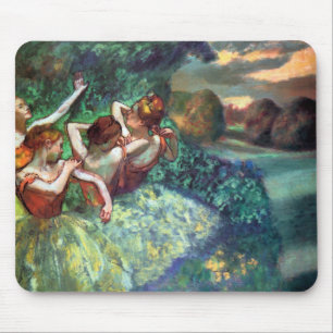 Four Dancers by Degas Mouse Pad