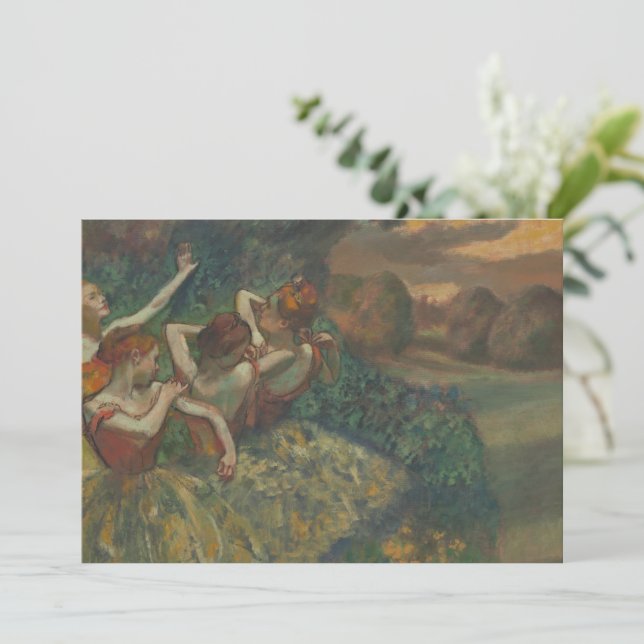 Four Dancers by Edgar Degas, Ballet Fine Art (Standing Front)