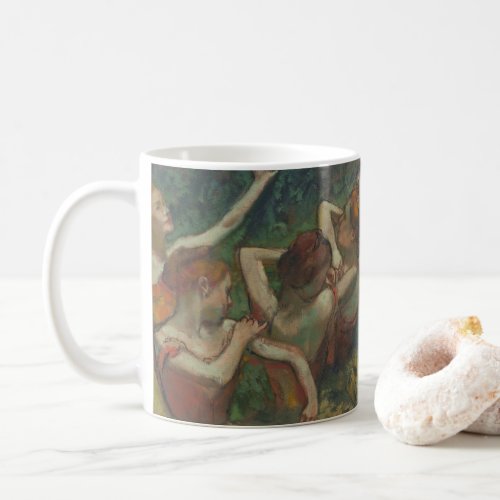 Four Dancers by Edgar Degas Ballet Fine Art Coffee Mug