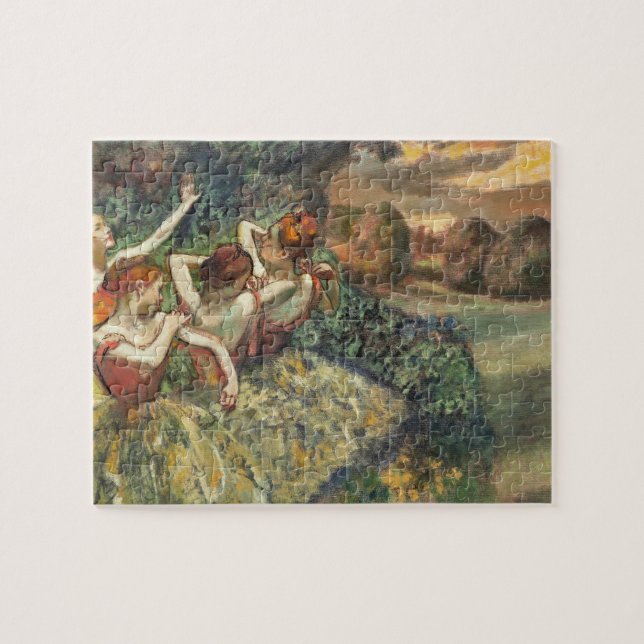 Four Dancers by Edgar Degas, Classic Ballet Art Jigsaw Puzzle (Horizontal)
