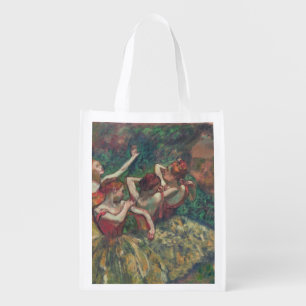 Four Dancers, Edgar Degas Reusable Grocery Bag