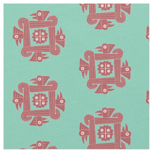 four direction bird fabric