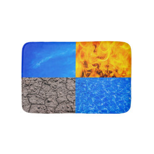Four Elements Bathroom Mat