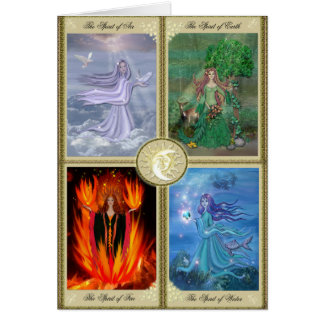 Four Elements Cards