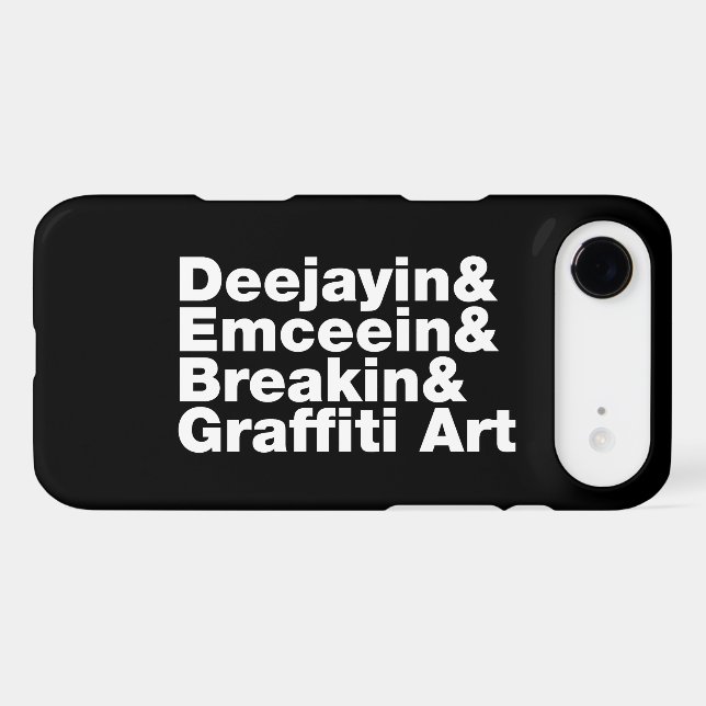 Four Elements of Hip Hop Case-Mate iPhone Case (Back (Horizontal))