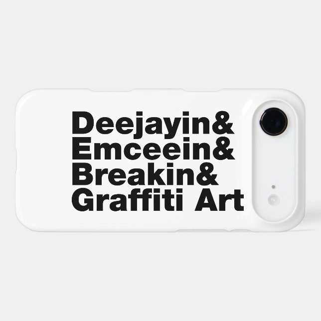 Four Elements of Hip Hop Case-Mate iPhone Case (Back (Horizontal))