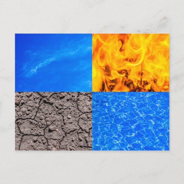 Four Elements Postcard (Front)