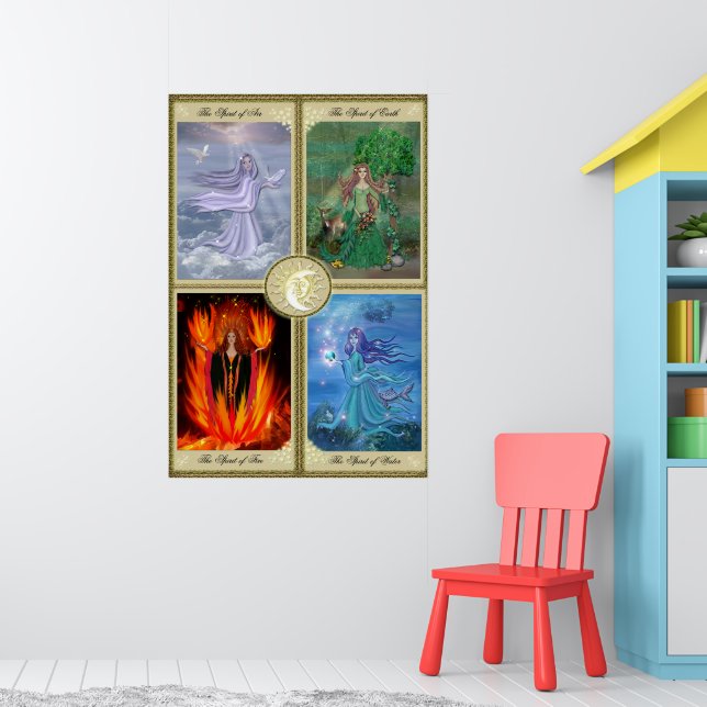 Four Elements Poster | Zazzle Four Elements Poster | Zazzle