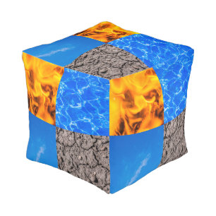 Four Elements Pouf